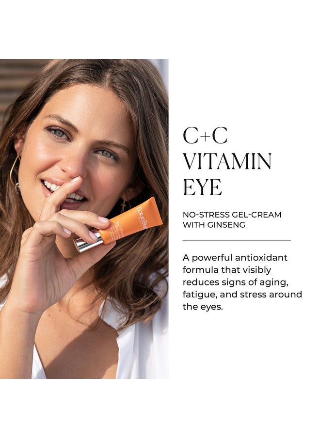 natura Bisse C+C Vitamin Eye Antistress Eye Contour Gelcream Firms Energizes & Rejuvenates 0.5 Oz  - Image 2