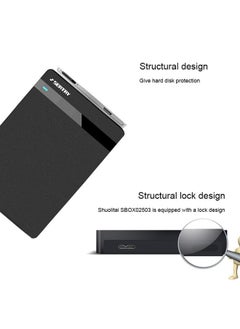 BURAQ SEATAY HD213 Tool Free Screwless SATA 2.5 inch USB 3.0 Interface HDD Enclosure, The Maximum Support Capacity: 2TB(Blue)  - Image 3
