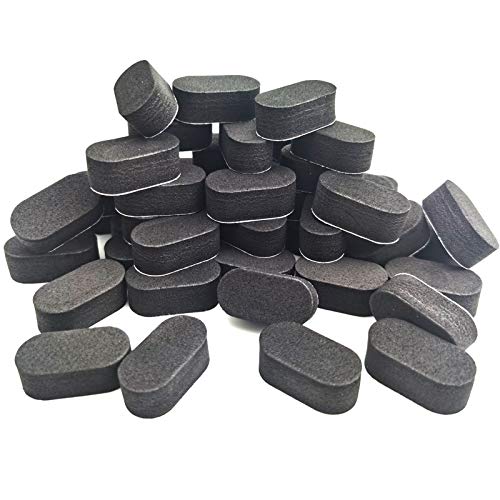 EUDAX 72 PCS FPV Black Sponge Mat Landing Skid Pad Gear AntiVibration Shockproof Foam Sticky Tape for rc multirotor Quadcopter Racing Copter Drone miniQuad - Image 1