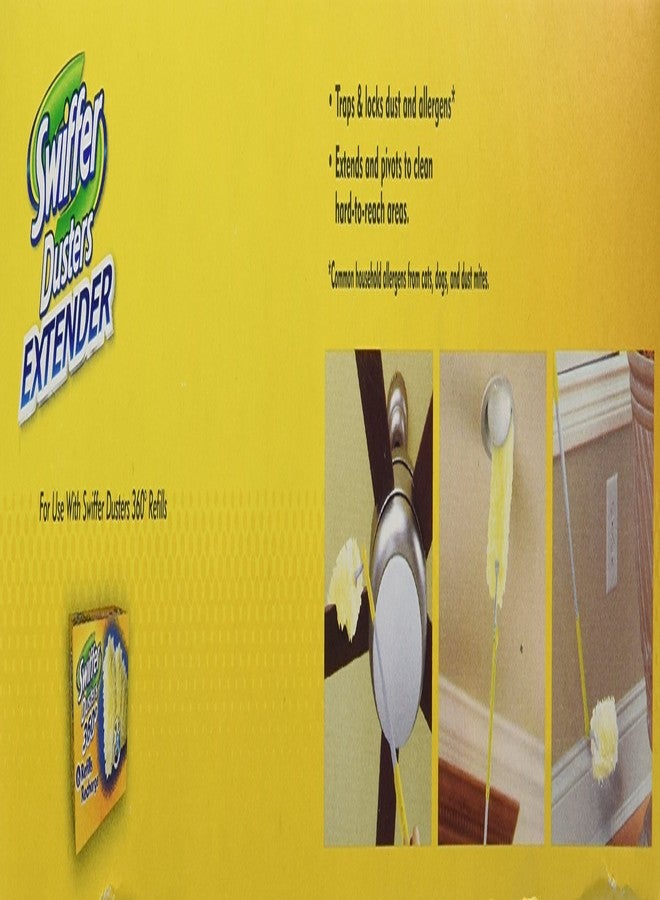 Swiffer 360 Dusters Extender Kit, 3 Unscented Dusters With Extendable handle (Packaging May Vary) 4 Piece Set - Image 2