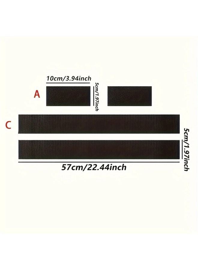 Black Car Fire Extinguisher Mounting Strap Durable Nylon Portable Trunk Storage Bundle - Image 3