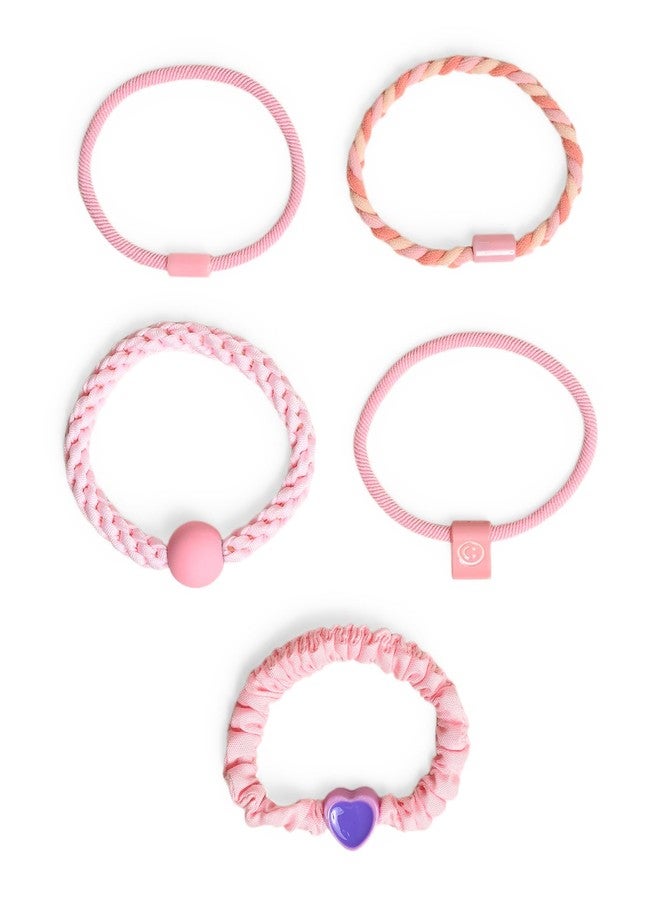 Mi Arcus Minty Fresh Braided & Beaded Hair - Pink (Pack of 5) - Image 1