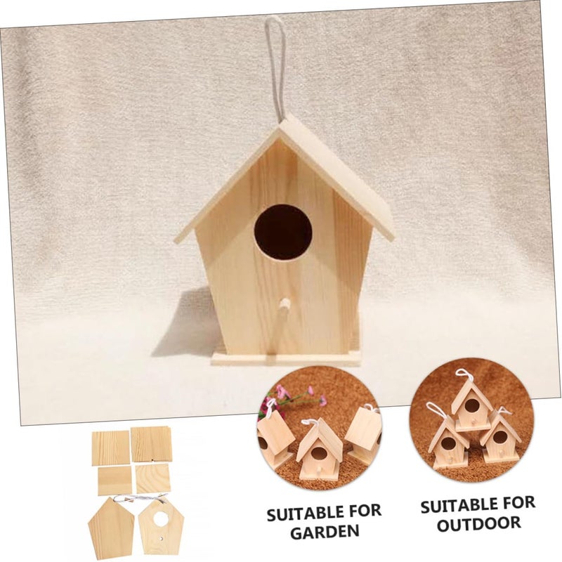 Garneck Bird Feeding Box Small Bird House for Garden Parrot Incubation Box Accessory - Image 2