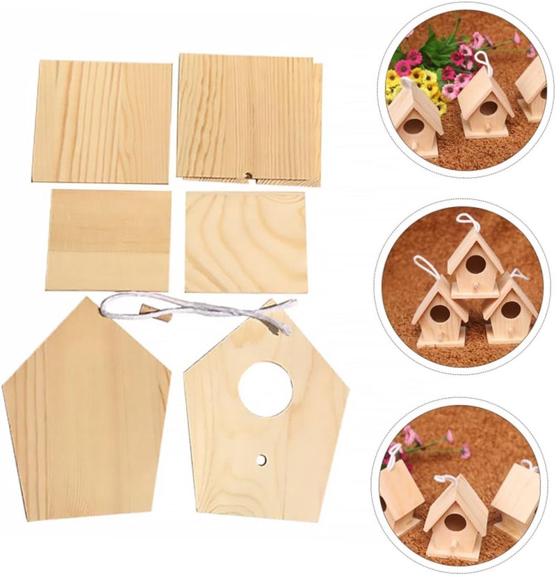Garneck Bird Feeding Box Small Bird House for Garden Parrot Incubation Box Accessory - Image 3