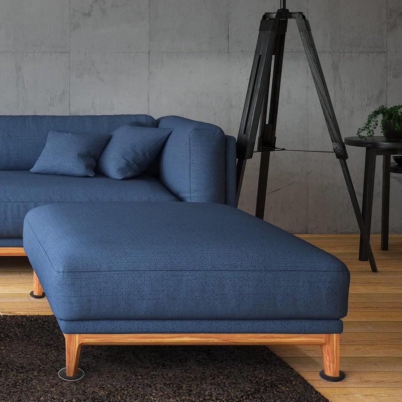 SUPER SLIDERS Reusable Furniture Moving Sliders for Carpet - 3-1/2" Beige (16 Pack) - Image 2