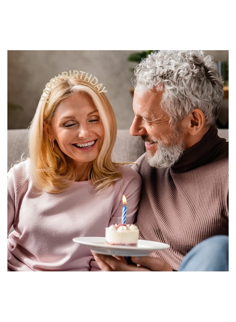 DUNISO عصابة رأس لعيد الميلاد للنساء والفتيات على شكل تاج الملكة وتاج وتيجان إكسسوارات حفلات أعياد الميلاد السعيدة - Image 2