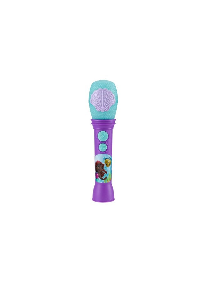 eKids Disney Junior Ariel Microphone Toy for Toddlers, Includes Built-in Music and Lights, Designed for Fans of Ariel Toys - Image 1