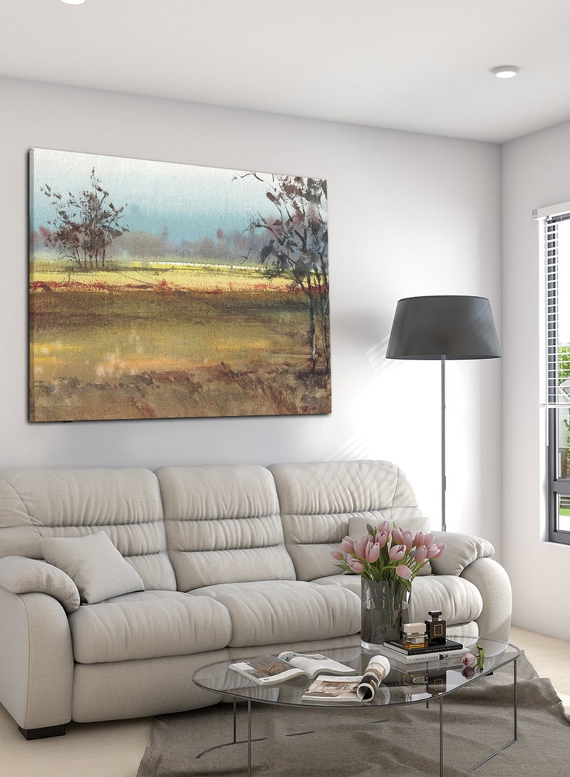 LOWHA Canvas Wall Art Stretched Over Wooden Frame with Jungle Abstract Painting - Image 4