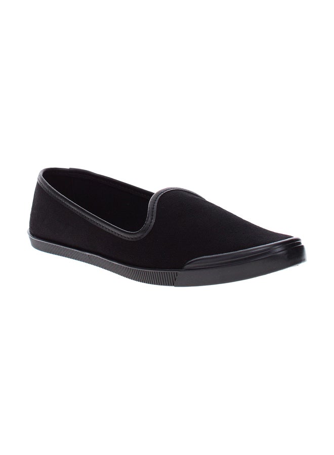 MOLECA Textured Slip-On Flat Shoes - Image 2