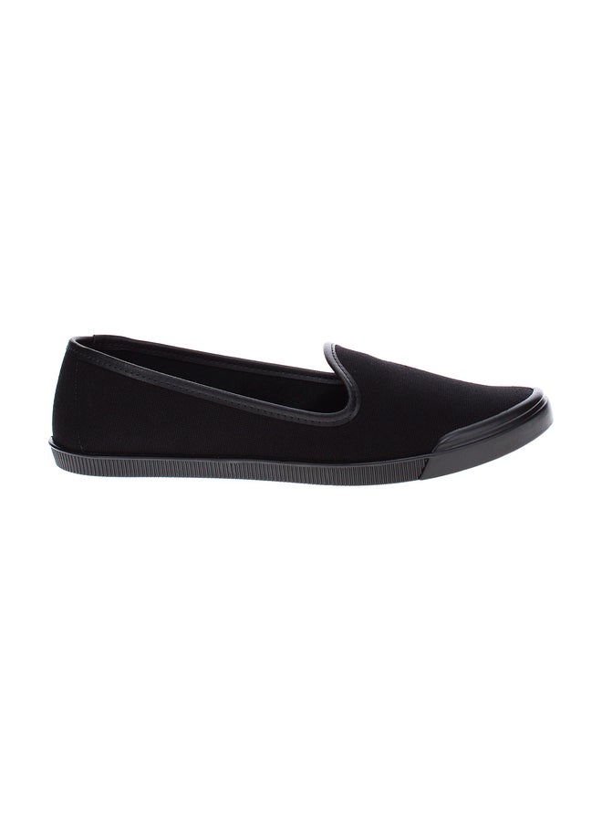 MOLECA Textured Slip-On Flat Shoes - Image 3