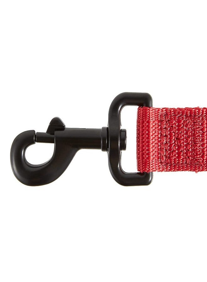 كونج حبل تحكم سريع وسهل الاستخدام من KONG Comfort Ultra Durable Traffic Padded Handle Hands Free Quick Control بطول 6 أقدام (أحمر) - Image 5