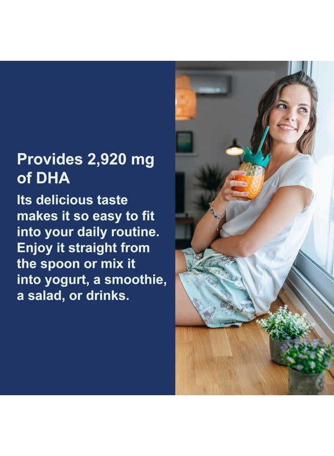 Carlson مختبرات - زيت السمك النرويجي المركز من إيليت DHA بنكهة البرتقال الطبيعية - Image 4