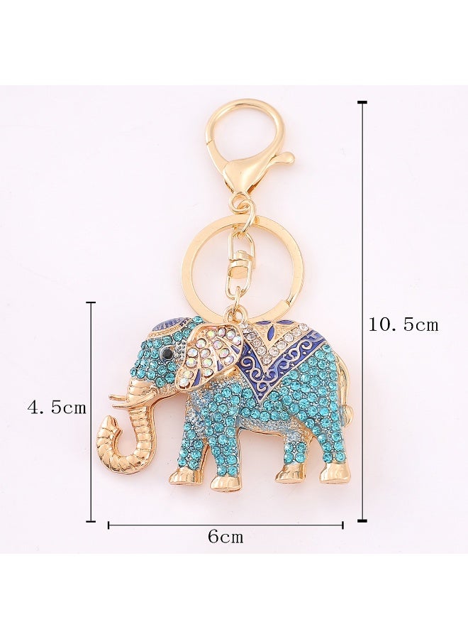 Crystal Bling Keychain, Keyring Purse Handbag Pendant Charm - Image 2