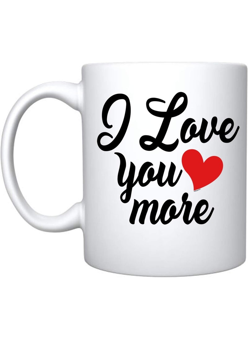 Decorior High Quality Printed Porcelain Mug – Distinctive Design for Gifts and Occasions – Suitable for Hot and Cold Drinks – Microwave and Machine Safe – 330 ml - Image 2