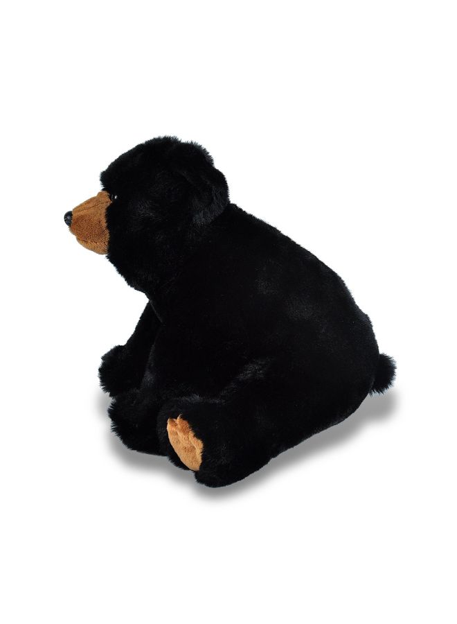 Wild Republic Black Bear Plush, Stuffed Animal, Plush Toy, Gifts for Kids, Cuddlekins 12 Inches - Image 4