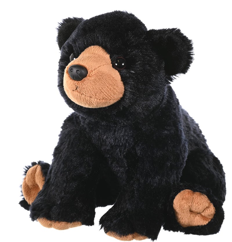 Wild Republic Black Bear Plush, Stuffed Animal, Plush Toy, Gifts for Kids, Cuddlekins 12 Inches - Image 3
