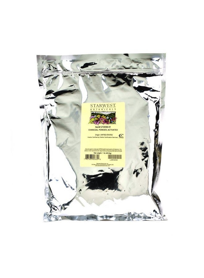 Starwest Botanicals Food Grade Us Hardwood Activated Charcoal Powder 1 Pound Bulk Bag - Image 2