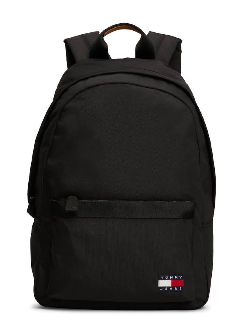 TOMMY JEANS Men's Essential Daily Dome Backpack - Polyester, Black  - Image 1