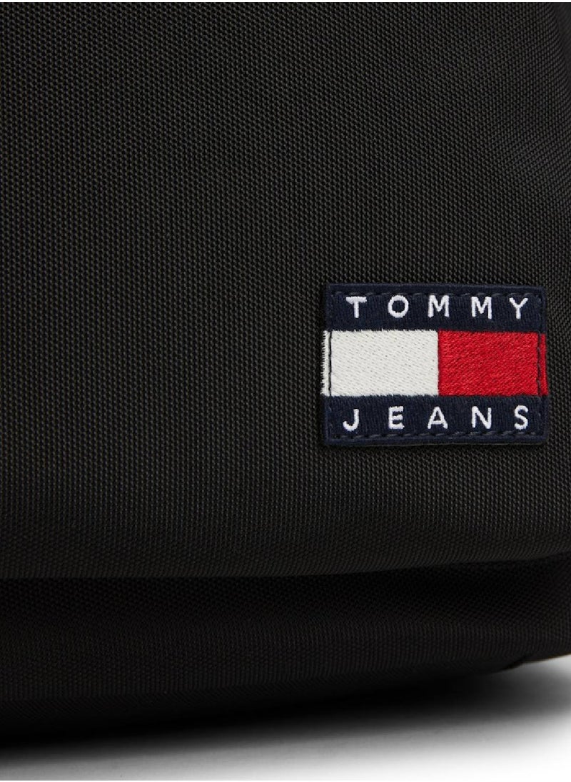 TOMMY JEANS Men's Essential Daily Dome Backpack - Polyester, Black  - Image 3