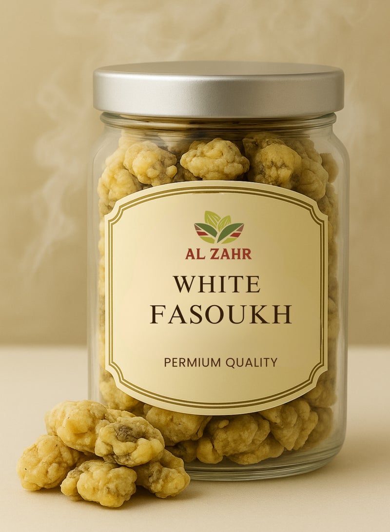 Zahr AL ZAHR Pure Raw Fasoukh – Premium Quality Natural White Resin – Hand-Sorted, Sustainably Sourced, Sun-Cured – Rich Earthy Aroma for Incense, Rituals, and Aromatherapy - Image 4