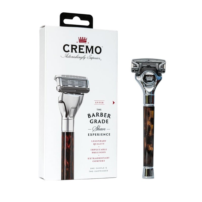 Cremo Astonishingly Superior Tortoise Shell (Horn) Razor Kit (Packaging May Vary) - Image 1