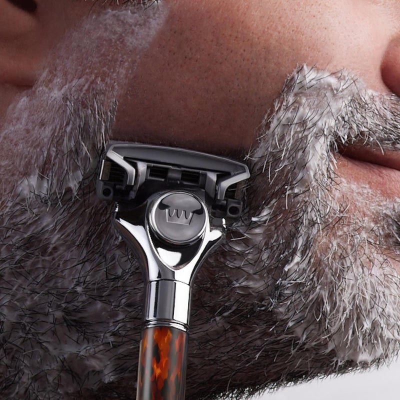 Cremo Astonishingly Superior Tortoise Shell (Horn) Razor Kit (Packaging May Vary) - Image 2