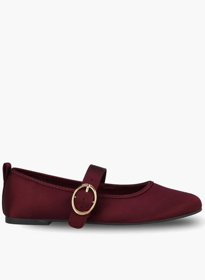 سيليست Women Buckle Closure Mary Jane Shoes