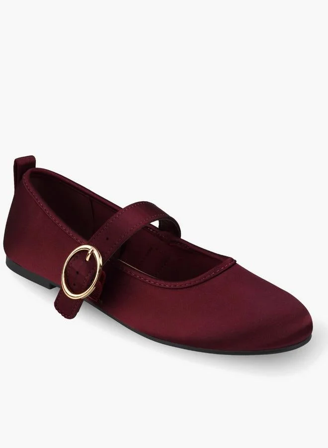 سيليست Women Buckle Closure Mary Jane Shoes
