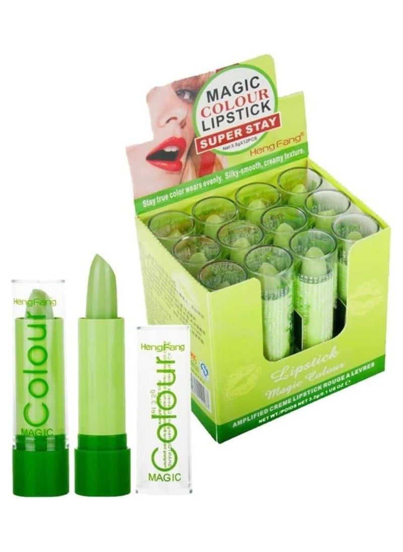 Heng Fang - 12-Piece Waterproof Magic Color Lipstick Set Multicolour - Image 1