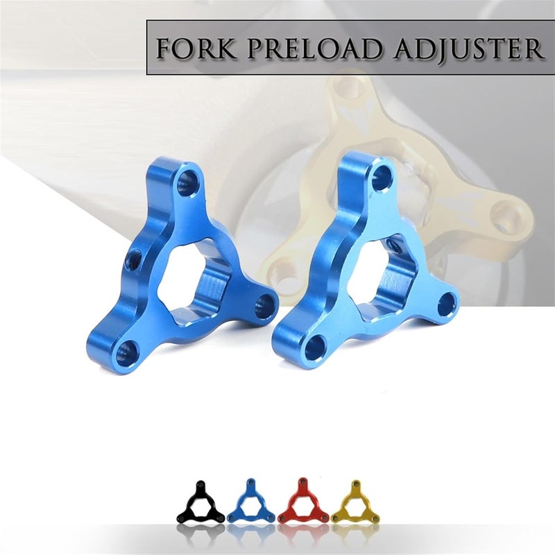 Wivplex 17MM CNC Aluminum Suspension Fork Preload Adjusters for Ducati - Image 3