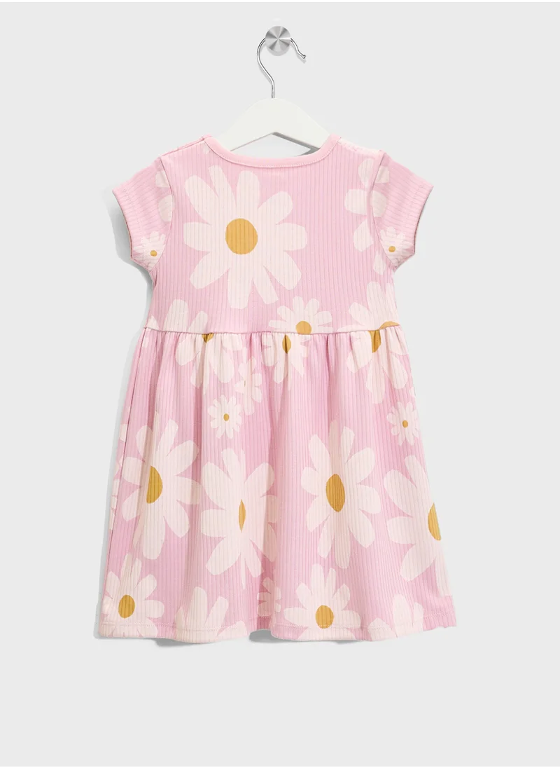 ريبلز مع نمشي Girls Cotton Dress