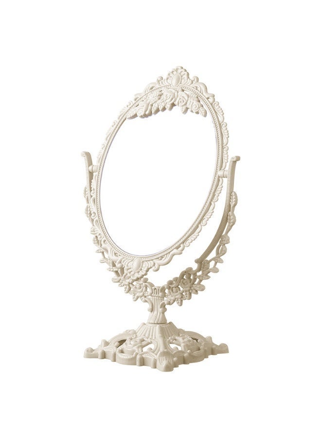 Makeup mirror, desktop large mirror, household rotating vanity mirror - Image 2