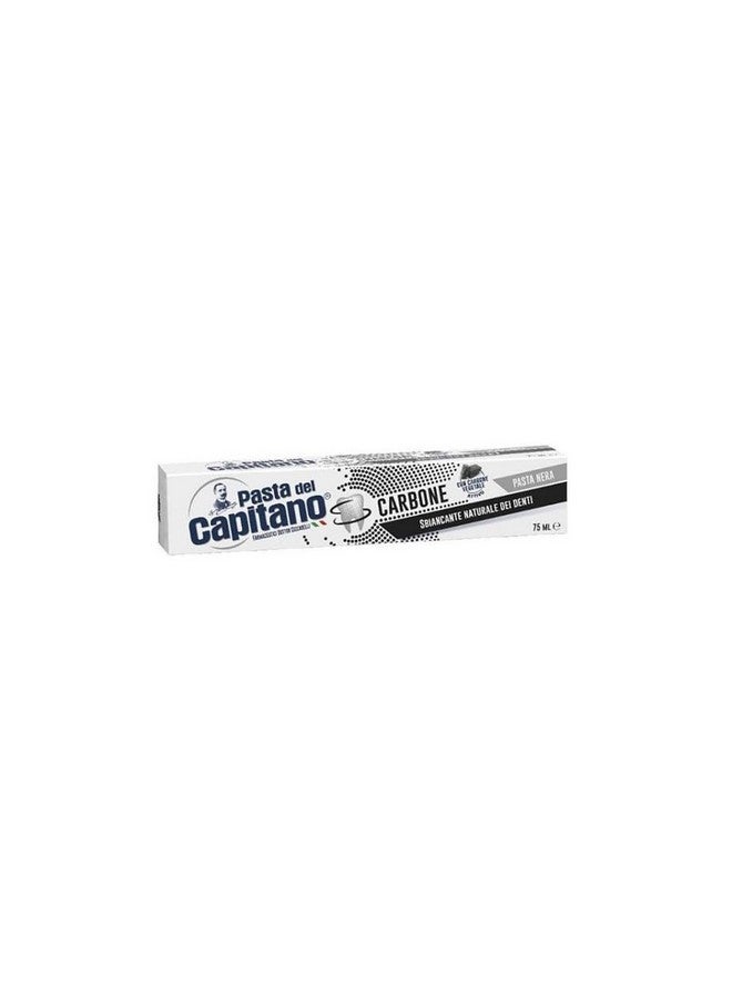 Pasta del Capitano Carbone Whitening Black Toothpaste 100ml 3.38fl.oz - Image 1