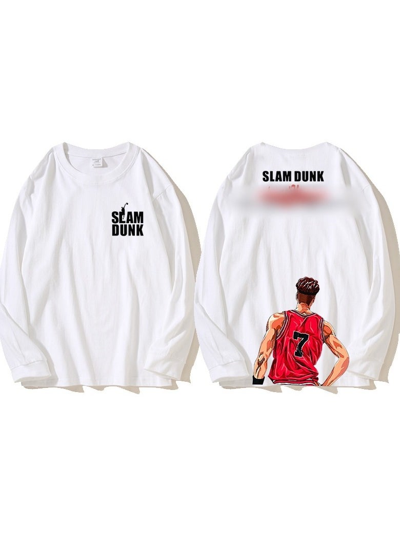 KUYING New Anime Slam Dunk Long Sleeve T-shirt  - Image 1