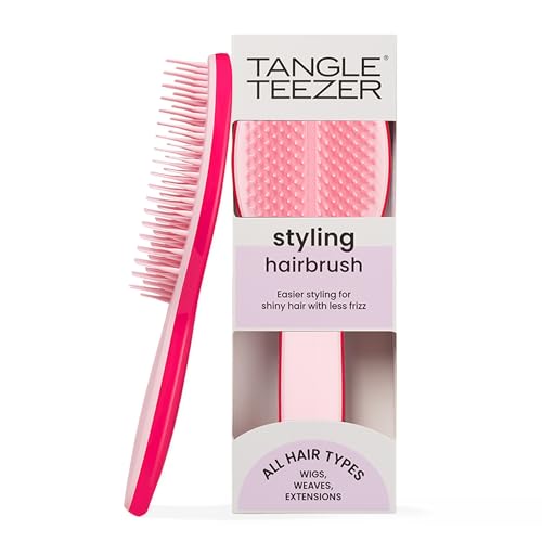 Tangle Teezer The Ultimate Styler Hair Styling Brush for Dry Styling, Maintains, Blends & Adds Volume, Texture & Shine, Sweet Pink - Image 1