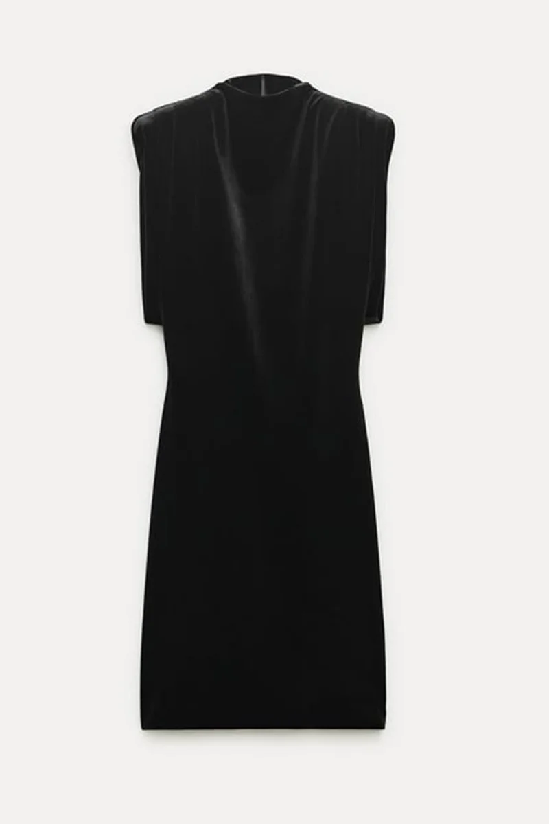 Tena Velvet Sleeveless Dress