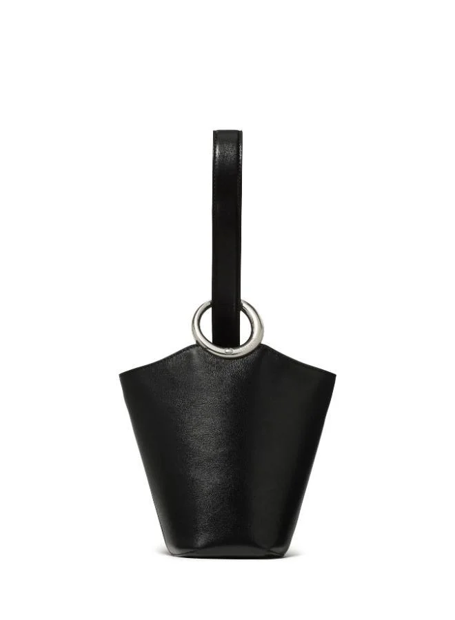 كيت سبيد Halo Fine Grain Leather Mini Bucket