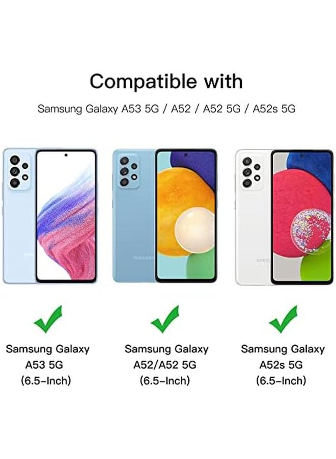 Jetech Screen Protector For Samsung Galaxy A53 5G A52 A52 5G A52S 5G 9H Tempered Glass Film Anti Scratch Hd Clear 3 Pack - Image 3
