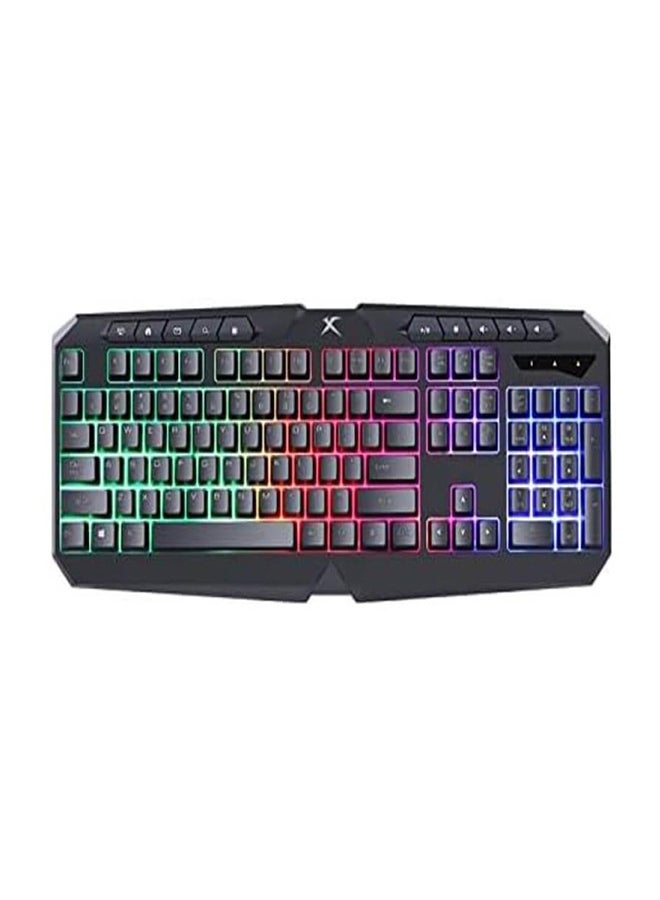 XTRIKE ME مجموعة ملحقات الألعاب: لوحة مفاتيح + فأرة + وسادة فأرة + سماعة رأس - Image 1