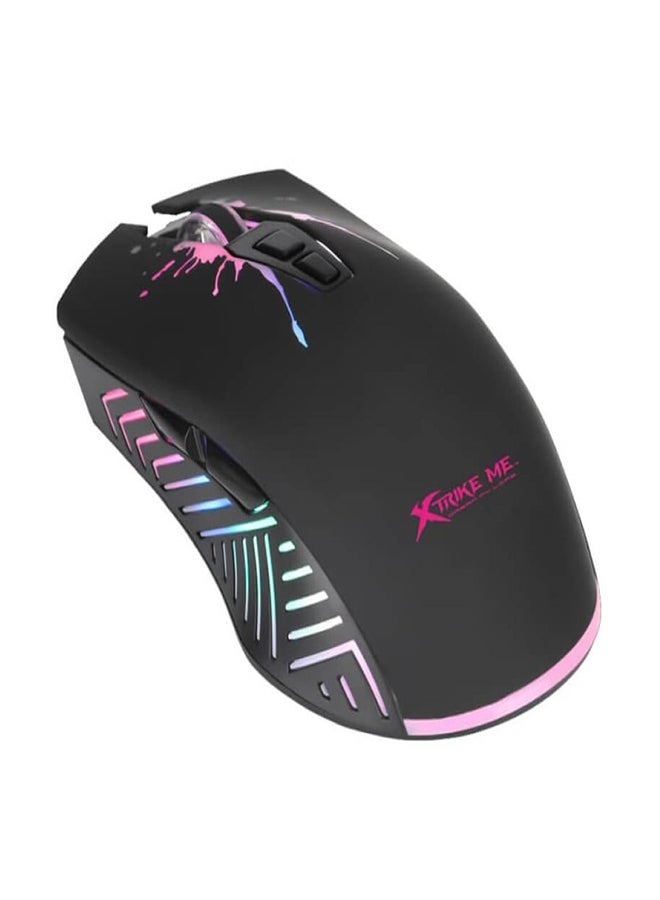 XTRIKE ME مجموعة ملحقات الألعاب: لوحة مفاتيح + فأرة + وسادة فأرة + سماعة رأس - Image 5