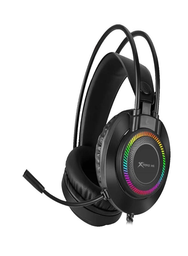 XTRIKE ME مجموعة ملحقات الألعاب: لوحة مفاتيح + فأرة + وسادة فأرة + سماعة رأس - Image 3