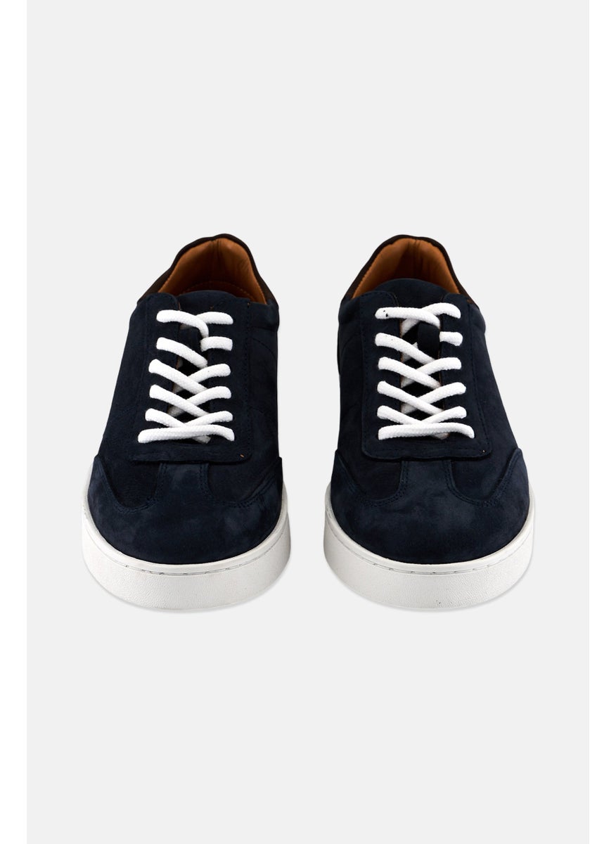 Algspar Men Lace Up Casual Shoes, Navy  - Image 4
