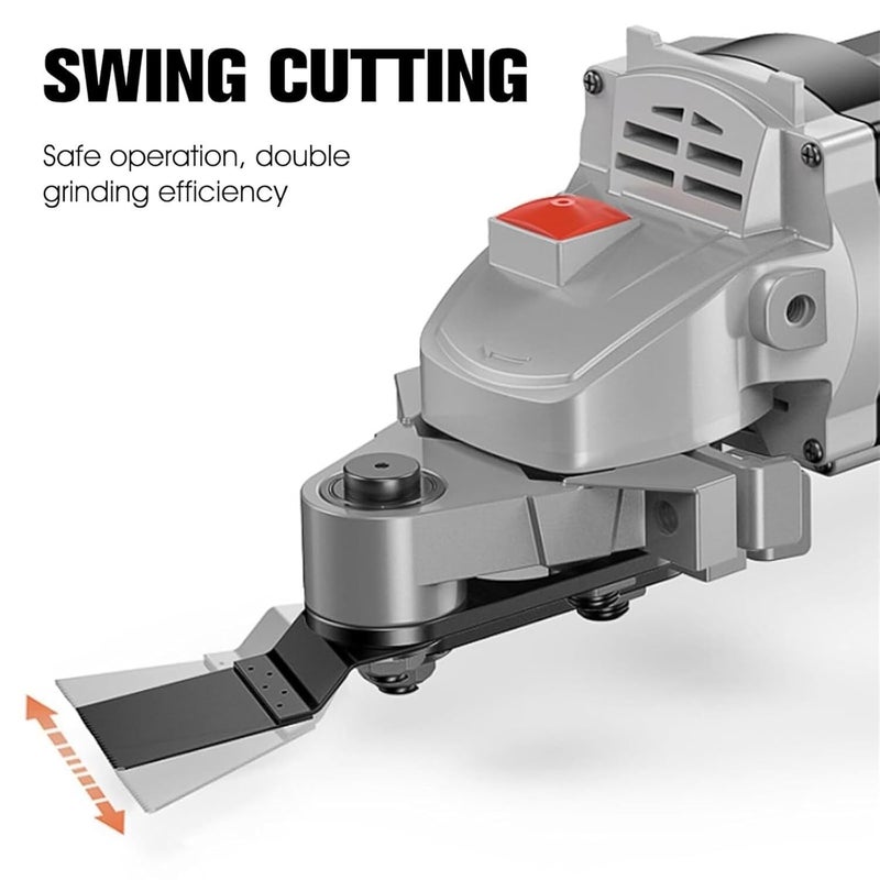 Silver Angle Grinder Adapter M10 Universal Head For 100 115 125mm Polishing Oscillating Tools - Image 4