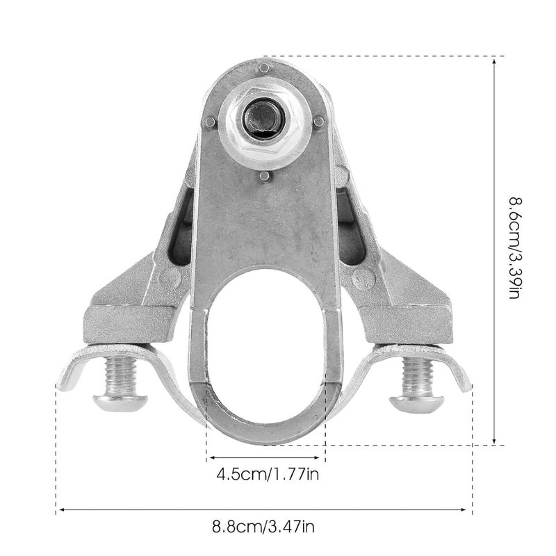Silver Angle Grinder Adapter M10 Universal Head For 100 115 125mm Polishing Oscillating Tools - Image 3