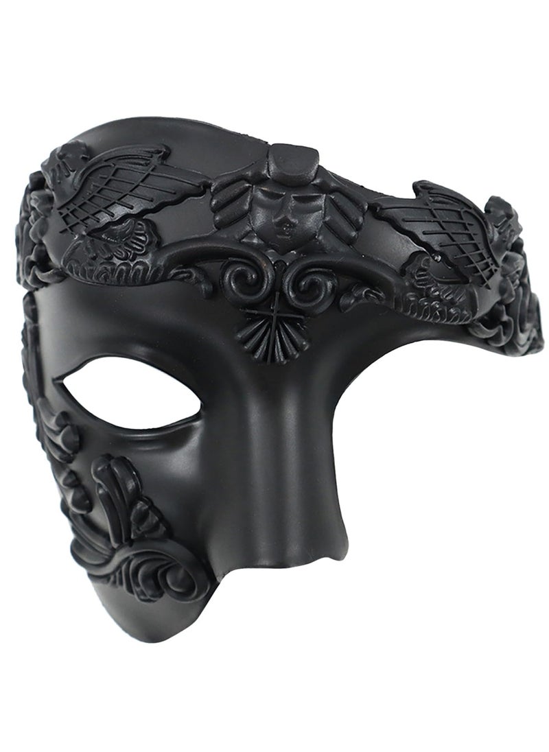 Generic Classic Vintage Venetian Masquerade Mask for Men - Lightweight Costume Accessory for Theme Parties, , Mardi Gras, Superhero Events  - Image 1
