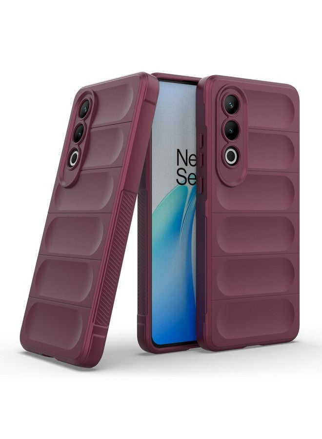 Zapcase Back Case Cover for Oneplus Nord Ce 4 5G | Compatible for Oneplus Nord Ce 4 5G Back Cover | Liquid Silicon Magic Case with Camera Protection | Plum - Image 1