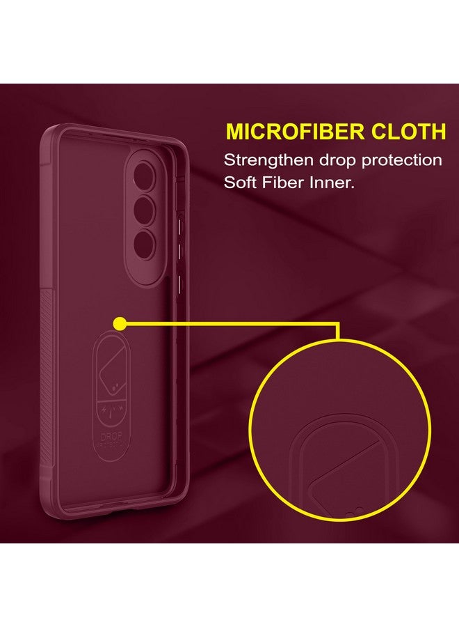 Zapcase Back Case Cover for Oneplus Nord Ce 4 5G | Compatible for Oneplus Nord Ce 4 5G Back Cover | Liquid Silicon Magic Case with Camera Protection | Plum - Image 4