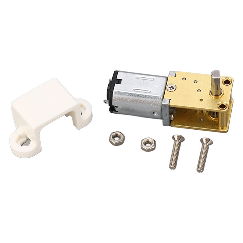 Turbo Worm Geared Motor: 3-Layer High Density Molecular Paint Coating - All Metal Gear Brushed Dc Motor for Intelligent Automobile, Robot, Smart Appliance - Image 2