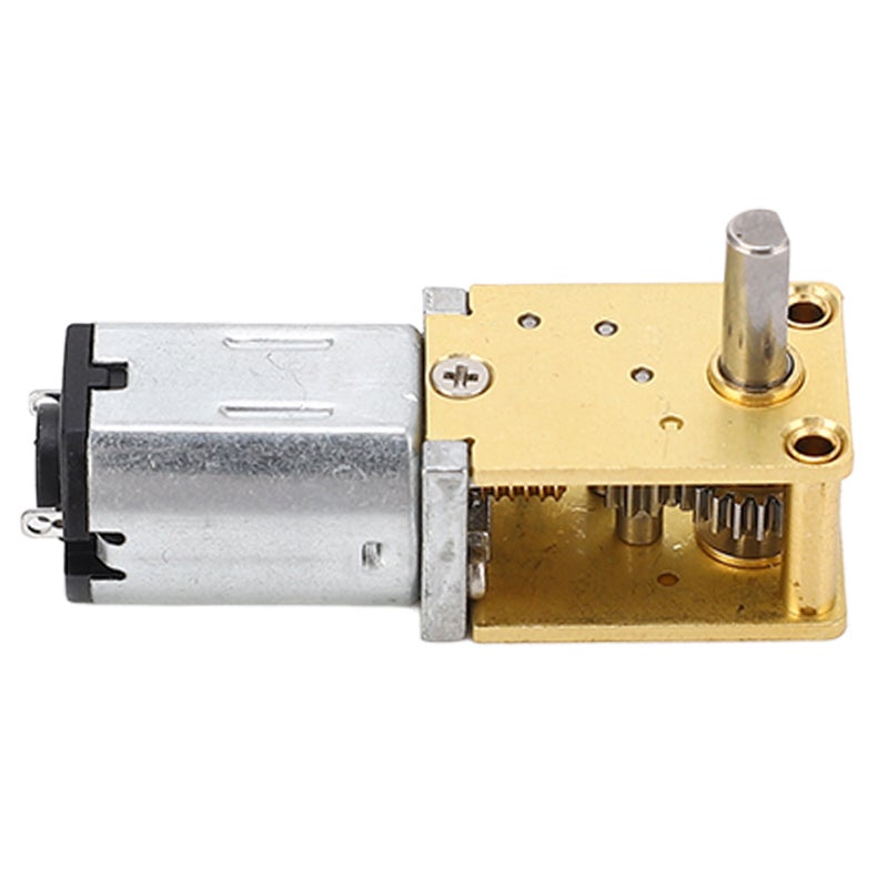 Turbo Worm Geared Motor: 3-Layer High Density Molecular Paint Coating - All Metal Gear Brushed Dc Motor for Intelligent Automobile, Robot, Smart Appliance - Image 3