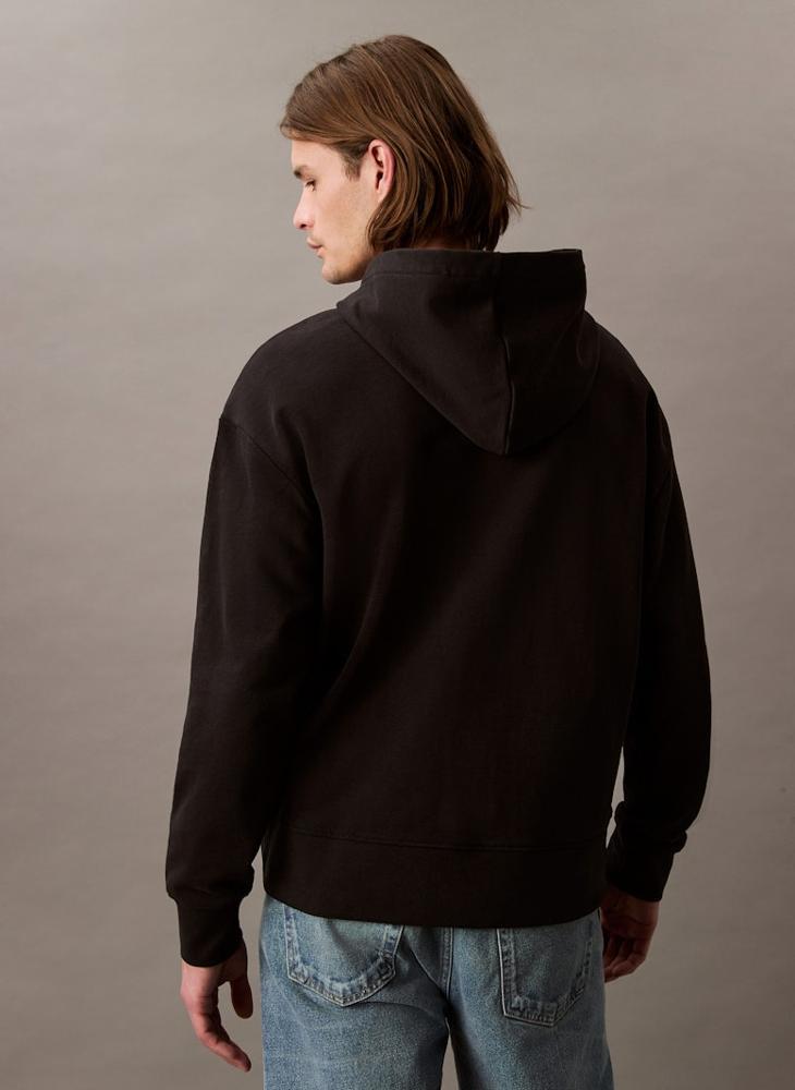 Calvin Klein Jeans Standard Logo Terry Hoodie - Image 2